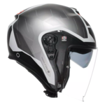 AGV Irides Trieste bukósisak Matt Fekete/Fehér/Piros