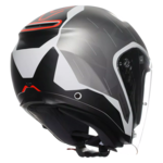 AGV Irides Trieste bukósisak Matt Fekete/Fehér/Piros