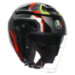 AGV Irides Zurigo fekete/piros/UV