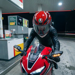 AGV K1 S Lion fekete/feh&eacute;r/piros