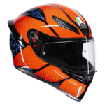 AGV K1 S SPEEDARMOR matt fekete/narancss&aacute;rga/k&eacute;k