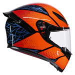 AGV K1 S SPEEDARMOR matt fekete/narancss&aacute;rga/k&eacute;k