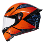 AGV K1 S SPEEDARMOR matt fekete/narancss&aacute;rga/k&eacute;k