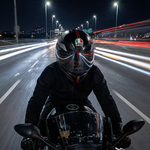 AGV K1 S LAP fekete/sz&uuml;rke/piros