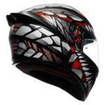 AGV K1 S Lyzard fekete/sz&uuml;rke/piros