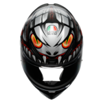 AGV K1 S Lyzard fekete/sz&uuml;rke/piros