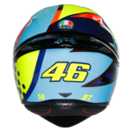 AGV K1 S Rossi Winter Test 2020 Fekete/Sárga/Zöld/Kék