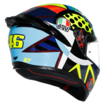 AGV K1 S Rossi Winter Test 2020 Fekete/Sárga/Zöld/Kék