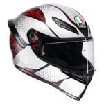 AGV K1 S SPEEDARMOR matt fekete/sz&uuml;rke/piros