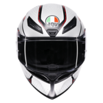 AGV K1 S SPEEDARMOR matt fekete/sz&uuml;rke/piros