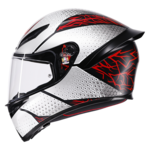 AGV K1 S SPEEDARMOR matt fekete/sz&uuml;rke/piros