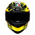 AGV K1 S Tropicrush fekete/narancs