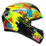 AGV K3 ROSSI Winter Test 2019 kék/fekete/sárga
