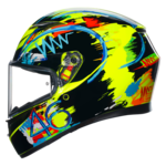 AGV K3 ROSSI Winter Test 2019 kék/fekete/sárga