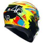 AGV K3 ROSSI Winter Test 2019 kék/fekete/sárga
