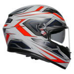 AGV K3 Space matt fehér/piros