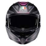 AGV K3 Syth matt fekete/r&oacute;zsasz&iacute;n