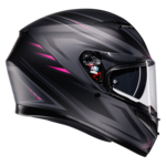 AGV K3 Syth matt fekete/r&oacute;zsasz&iacute;n