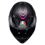 AGV K3 Syth matt fekete/r&oacute;zsasz&iacute;n
