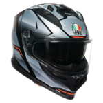 AGV K7 Jaeger bukósisak Fekete/Ezüst