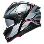 AGV K7 Jaeger bukósisak Fekete/Ezüst
