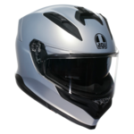 AGV K7 bukósisak Matt Ezüst