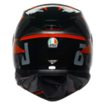 AGV K7 Taurax Fekete/Piros