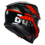 AGV K7 Taurax Fekete/Piros
