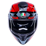 AGV K5 Munor fekete/piros