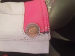Sixgear Alisa sz.hibás női bőrdzseki Fehér/Fekete/Pink