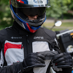Dane Reykjavik motoros textildzseki Fekete/Szürke/Piros/Kék