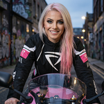 Difi Estoril Aerotex lady textildzs fekete/pink