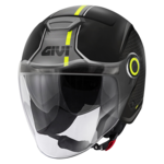 Givi 12.5 bukósisak fekete/titán/sárga