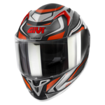 Givi 50.9 Atomic sz.hibás bukósisak matt fekete/ezüst/piros
