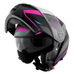 Givi X21 Evo bukósisak matt fekete/titán/pink