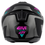 Givi X21 Evo bukósisak matt fekete/titán/pink