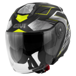 Givi X25 Trace bukósisak Matt fekete/titán/sárga