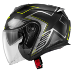 Givi X25 Trace bukósisak Matt fekete/titán/sárga