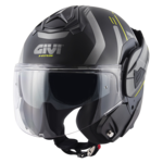 Givi X30 Pulsar bukósisak Fekete/titán/sárga