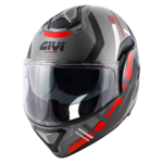 Givi X30 Pulsar bukósisak Titán/Fekete/Piros