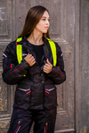 SPEED UP Trek lady motoros textildzseki Fekete