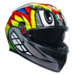 AGV K3 Birdy 2.0 bukósisak szürke/sárga/piros