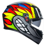 AGV K3 Birdy 2.0 bukósisak szürke/sárga/piros