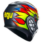 AGV K3 Birdy 2.0 bukósisak szürke/sárga/piros