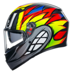 AGV K3 Birdy 2.0 bukósisak szürke/sárga/piros