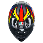 AGV K3 Birdy 2.0 bukósisak szürke/sárga/piros