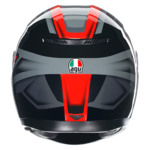 AGV K3 Compound bukósisak fekete/piros