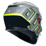 AGV K3 Fortify bukósisak szürke/fekete/sárga