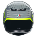 AGV K3 Fortify bukósisak szürke/fekete/sárga