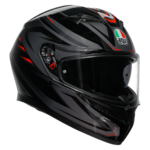AGV K3 Syth fekete/piros